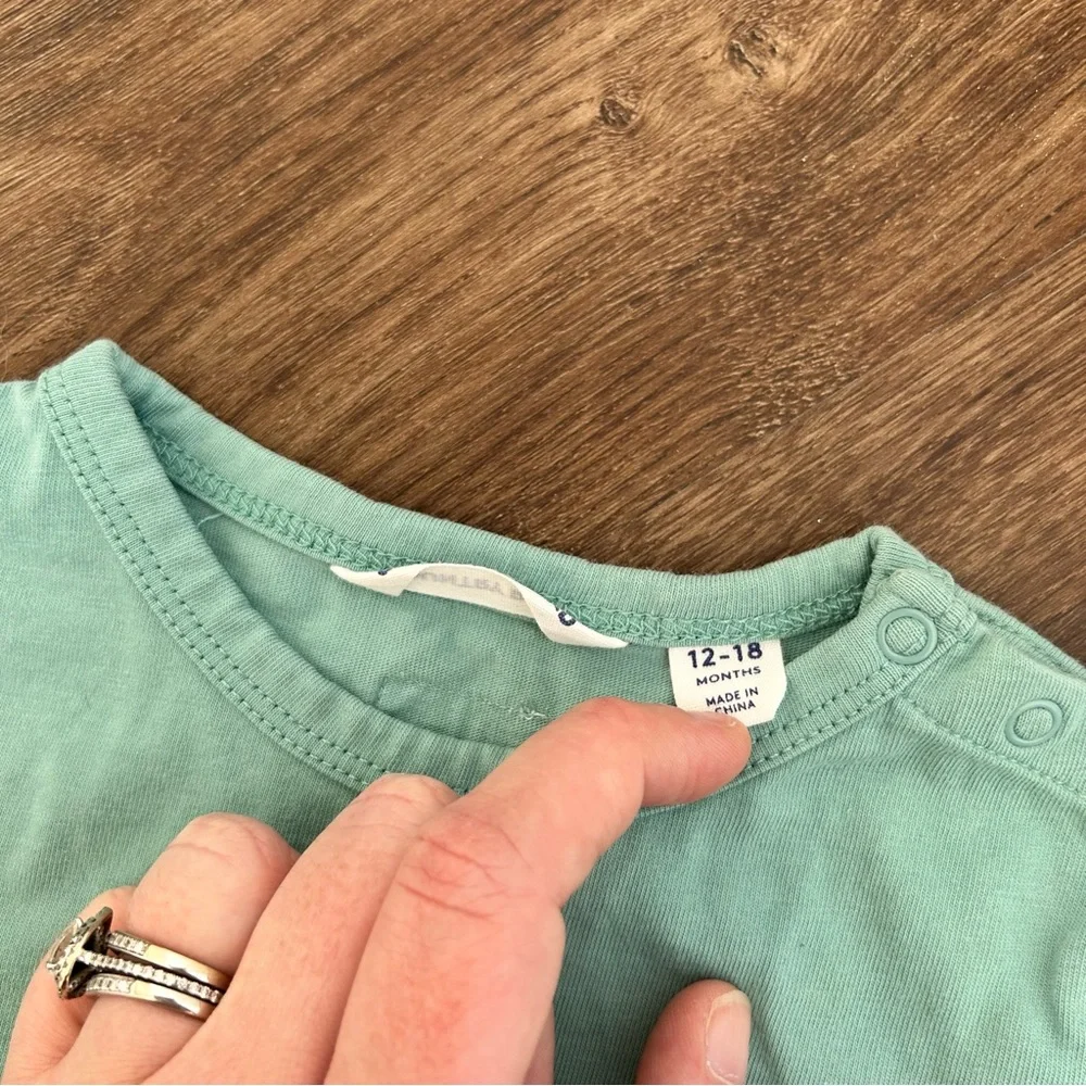 Country Road baby long sleeve shirt size 1 - Picture 3 of 4